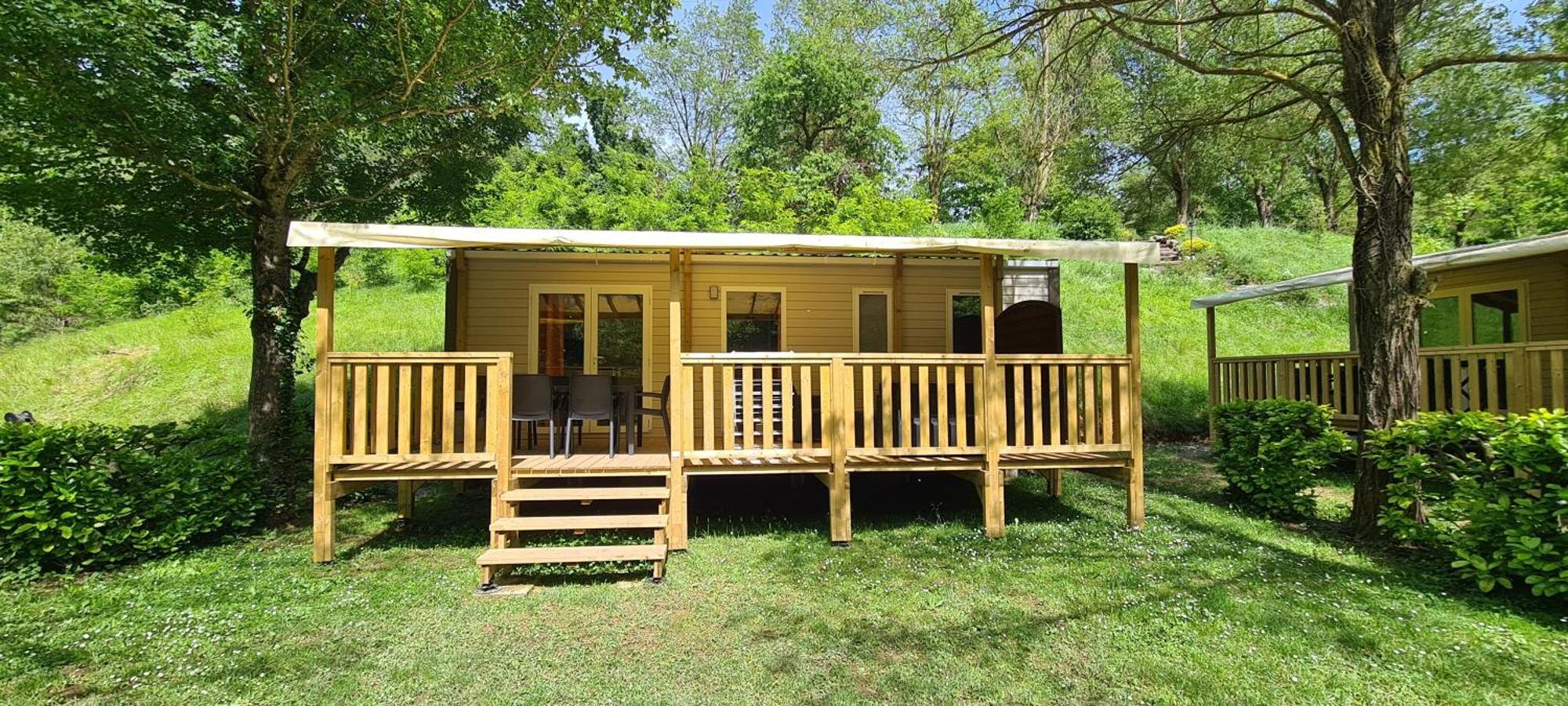 Camping Le Gallo Romain Barbieres Exterior foto